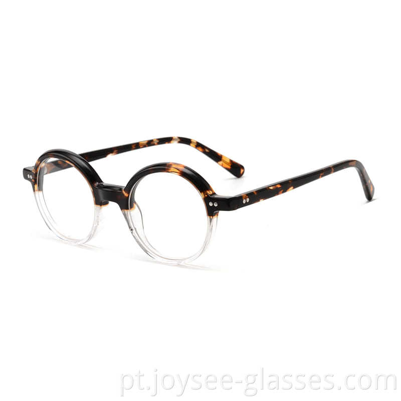 Vintage Round Quality Acetate Glasses 4